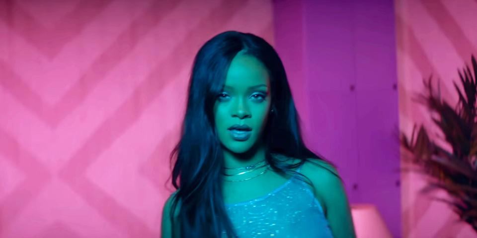 rihanna work music video