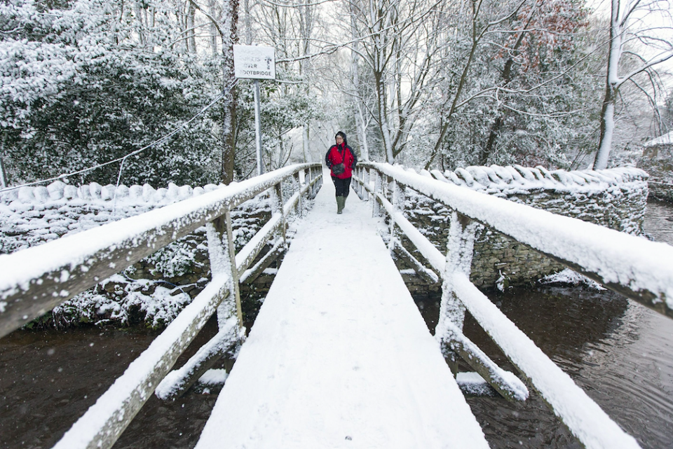 Snow has been forecast for later this week (Picture: Rex)