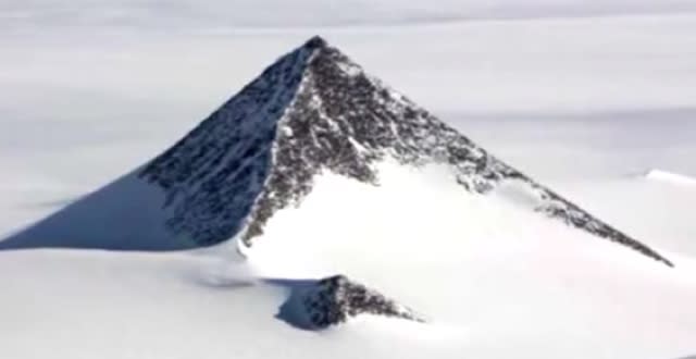 Mysterious pyramids found in Antarctica