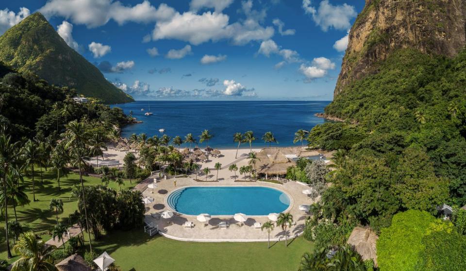 Sugar Beach: St. Lucia