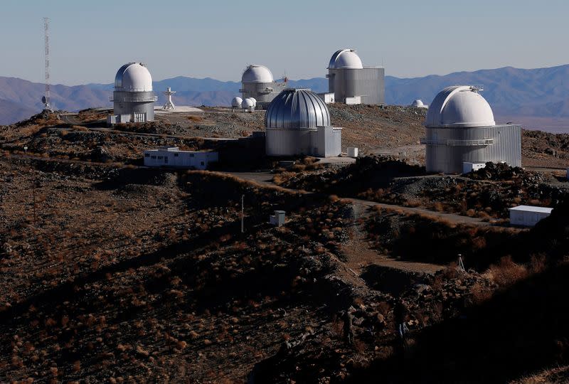 La Silla European Southern Observatory (ESO) is seen at Coquimbo