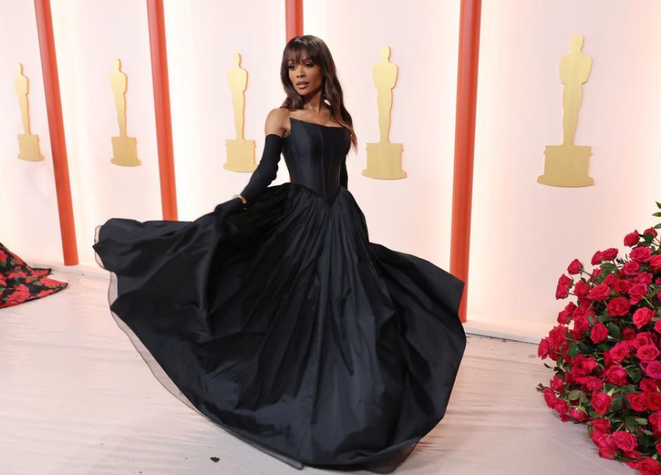 Zuri Hall attends the 95th Annual Academy Awards.