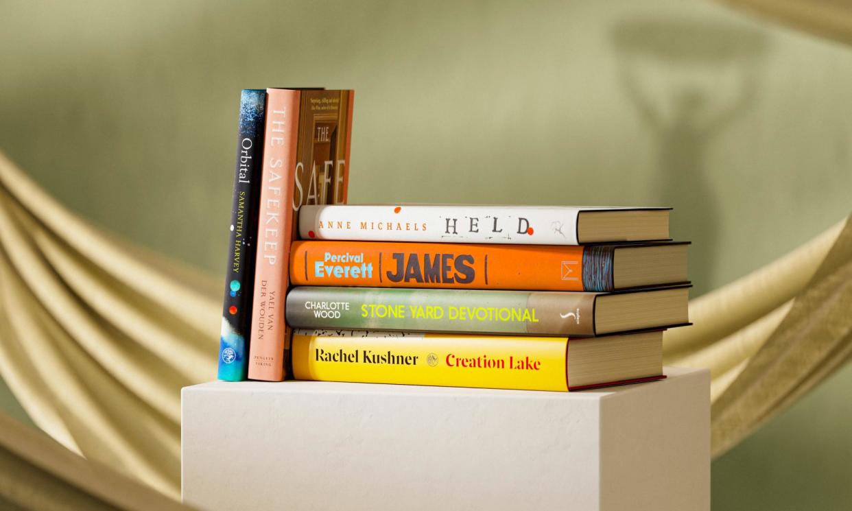 <span>Judges said that it was a ‘genuine surprise’ to find that their list featured five women … Booker prize shortlist 2024.</span><span>Photograph: Booker Prize Foundation</span>