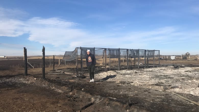 'Part of me feels I should have died with my cats': Siksika residents lose homes, animals in fire