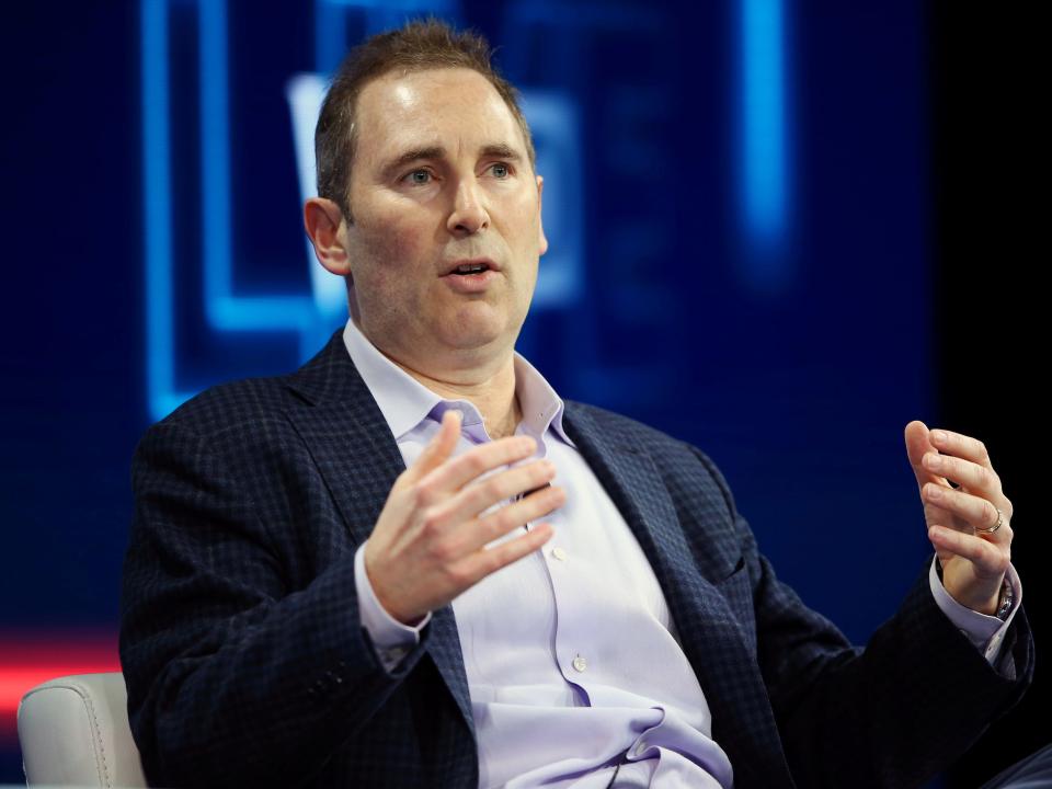 Andy Jassy, CEO of Amazon Web Services, or AWS, the retail giant's cloud-computing business.