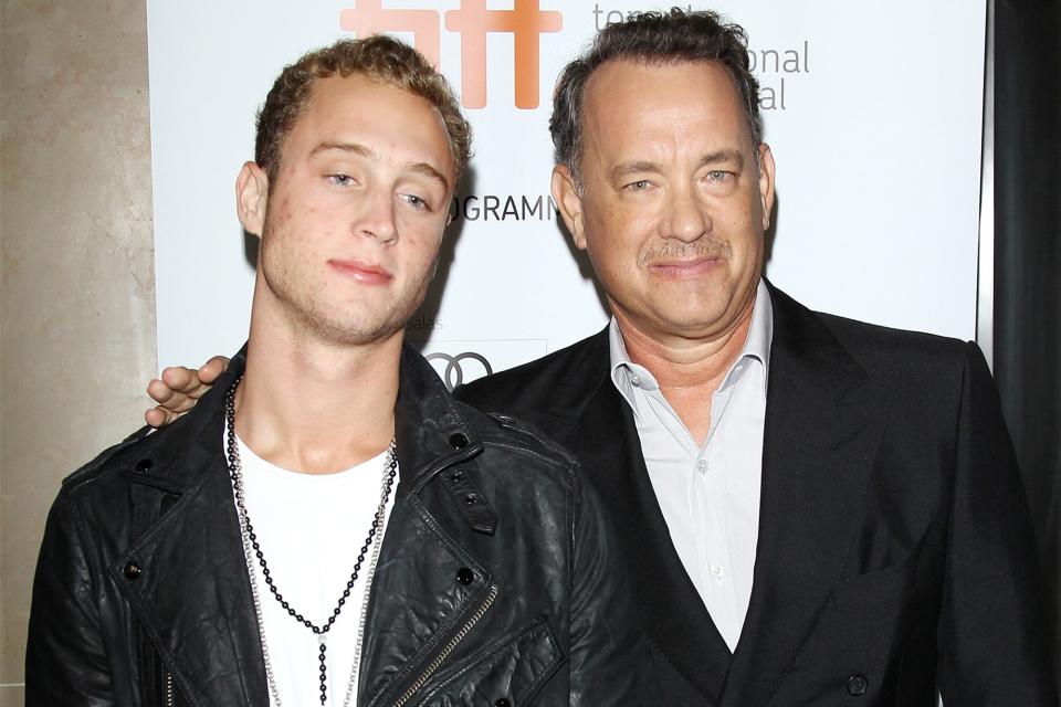 Tom Hanks and Chet Hanks