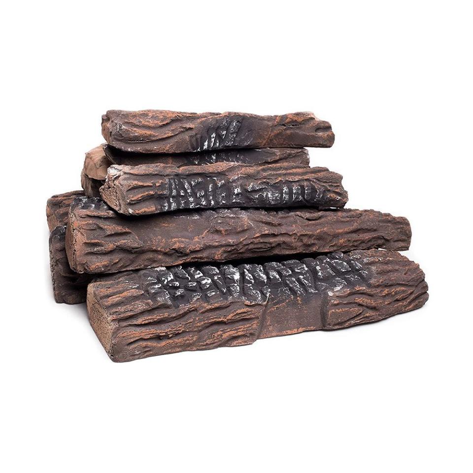 8) Natural Glo Large Fireplace Logs