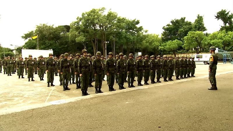 兵役確定恢復1年，首批適用對象為94年次（含）以後出生的役男，今年9月中旬啟用。（示意圖／資料照）