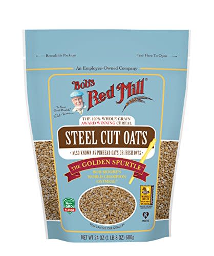 Bob's Red Mill Steel Cut Oats, 24 Oz (Amazon / Amazon)