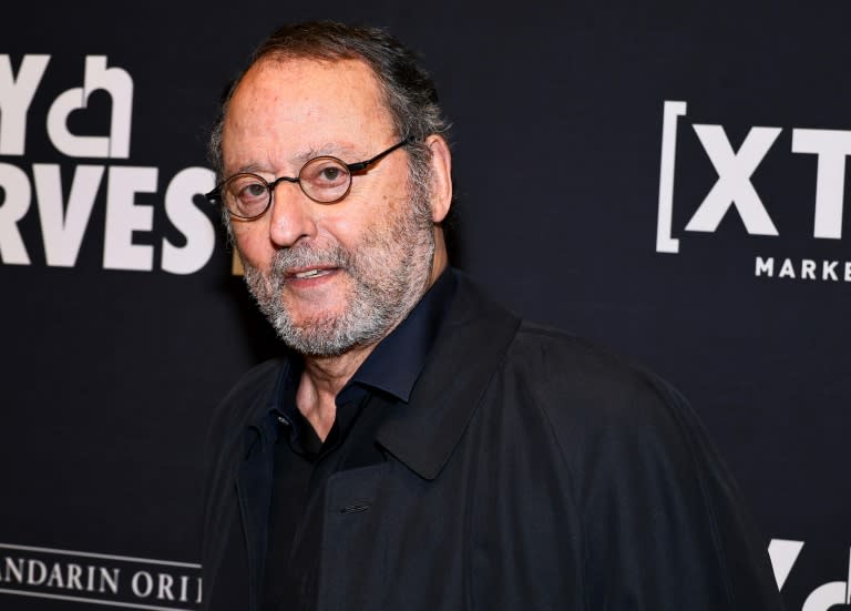 Jean Reno à New York aux Etats-Unis, le 10 avril 2024 (Theo Wargo)