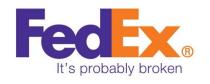 Was in Deutschland DHL ist, ist in den USA das Logistik-Unternehmen FedEx. Wenn ein Paket irgendwo "schnell & sicher" hingegeliefert werden soll, ist FedEx die erste Adresse. Allerdings scheinen die Waren nicht immer heile beim Adressaten angekommen zu sein oder wie ist der fiktive Slogan "Es ist wahrscheinlich kaputt" entstanden?