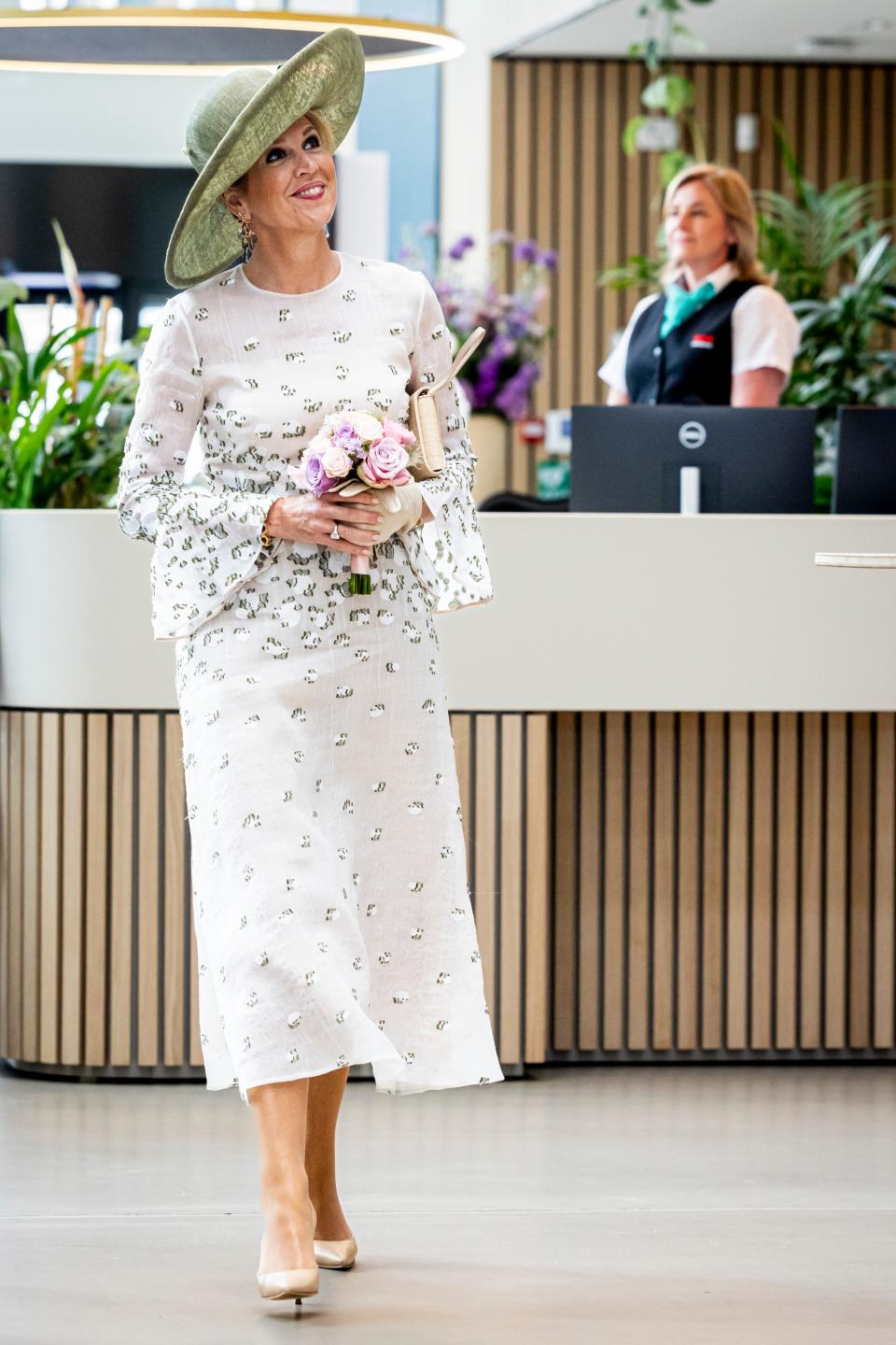 queen maxima of the netherlands, dsm-firmenich headquarters