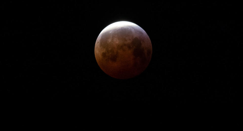 It’s believed the people were watching the Super Blood Wolf Moon lunar eclipse when a police car ran them over. Source: AAP