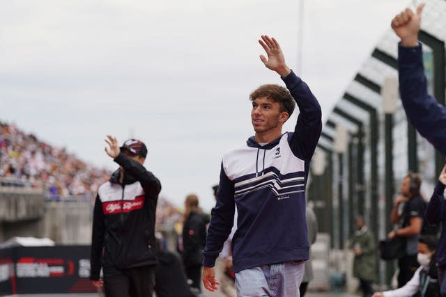 Pierre Gasly was left fuming after a near-miss with a recovery vehicle.