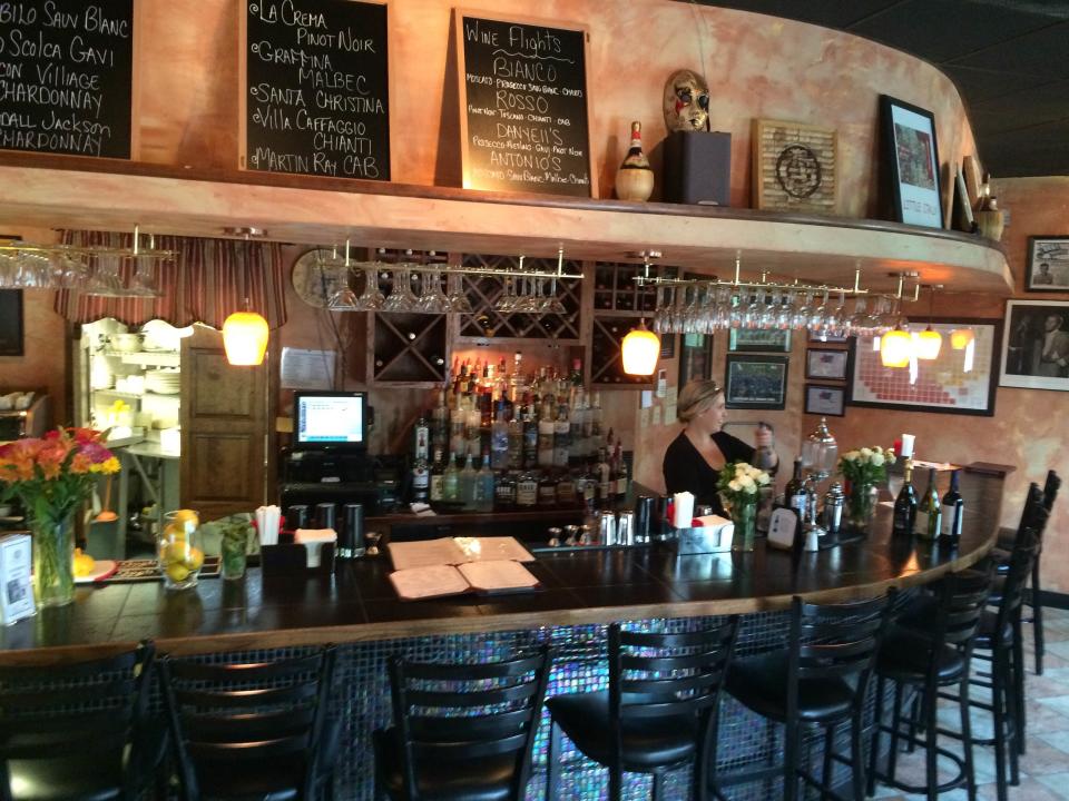 The interior of Antonio's Bar and Trattoria, pictured in 2015.