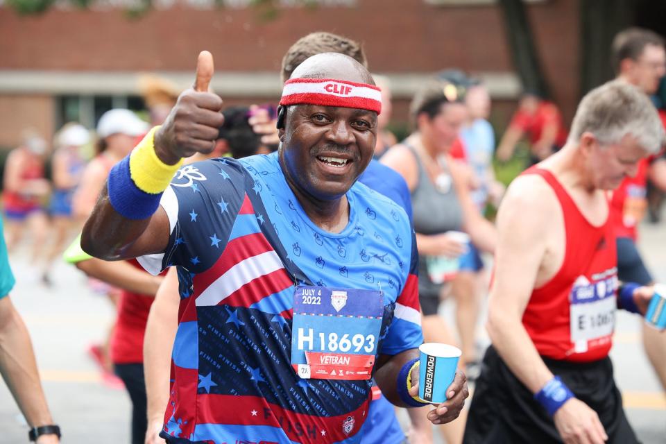 Here are some more photos from the 2022 Peachtree Road Race.