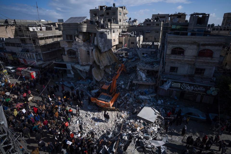 Tens of thousands of people have died in the conflict since October, Palestinian health officials say (Copyright 2024 The Associated Press. All rights reserved.)