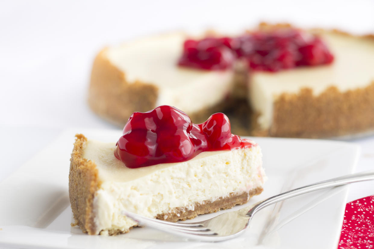 Cheesecake originated in ancient Greece.  (Photo: Getty)