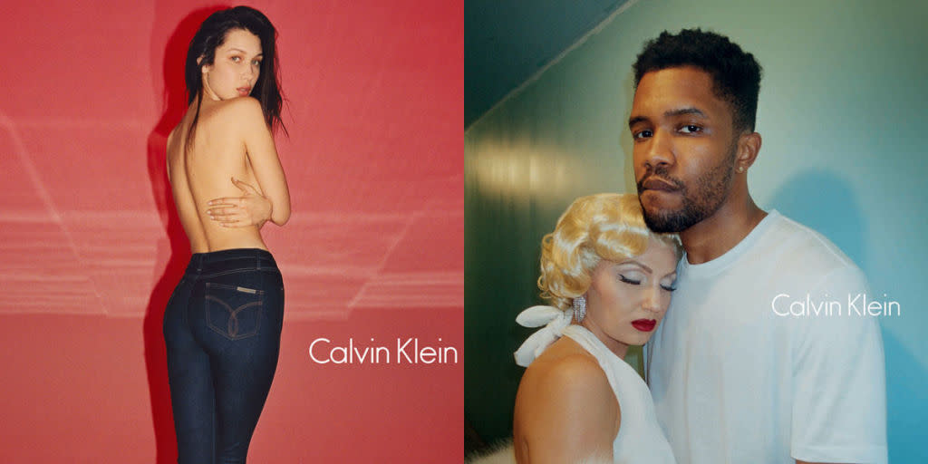 Frank Ocean, Bella Hadid, and Margot Robbie Star in Calvin Klein's Fall  Campaign