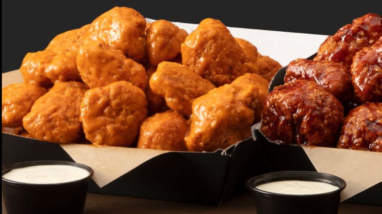 boneless wings with ranch