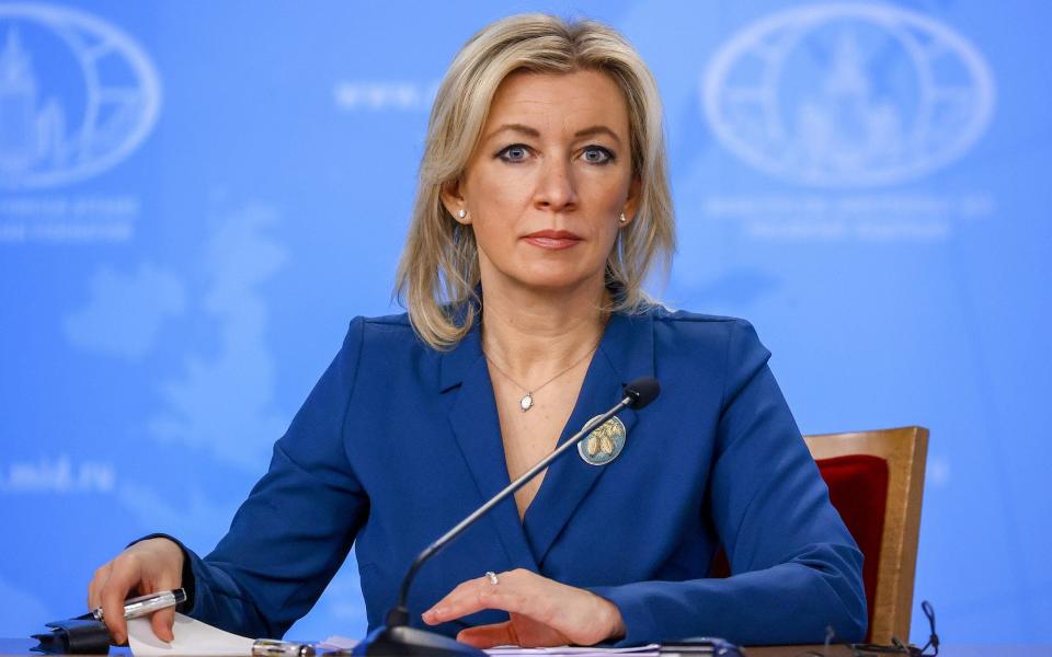 Putin's mouthpiece: Russian Foreign Minstry Spokesperson Maria Zakharova - Anadolu Agency