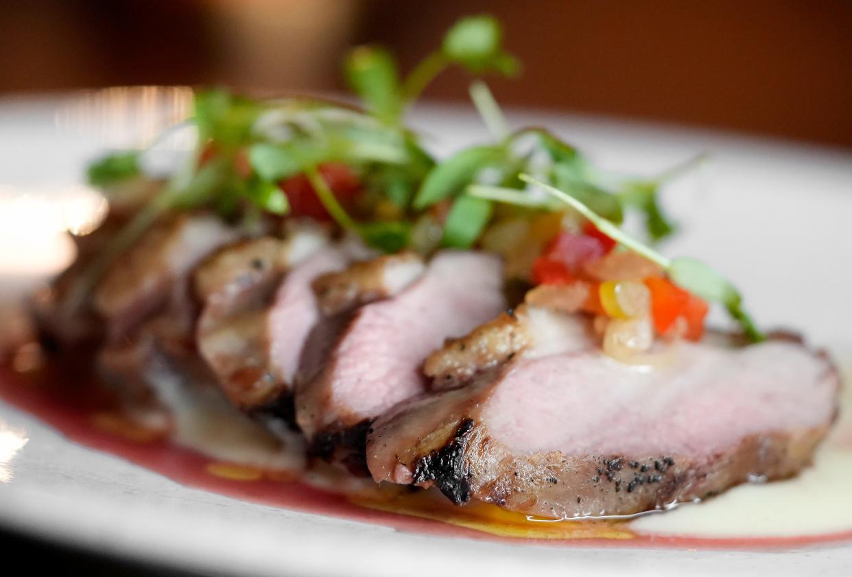 If you think this cured duck breast with cheesy potato fondue and criollo sauce at FYR Short North is to die for, wait till you try the wood oven butternut squash flatbread being offered by the eatery during 614 Restaurant Week.