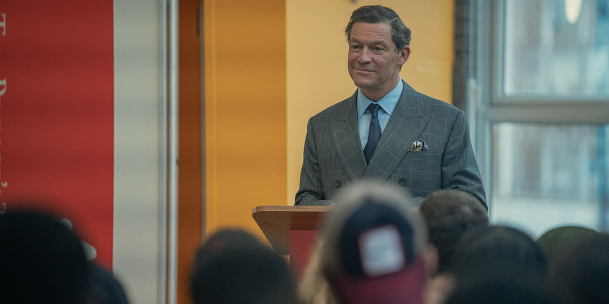 Dominic West en la temporada 5 de 'The Crown' (Keith Bernstein, Netflix)