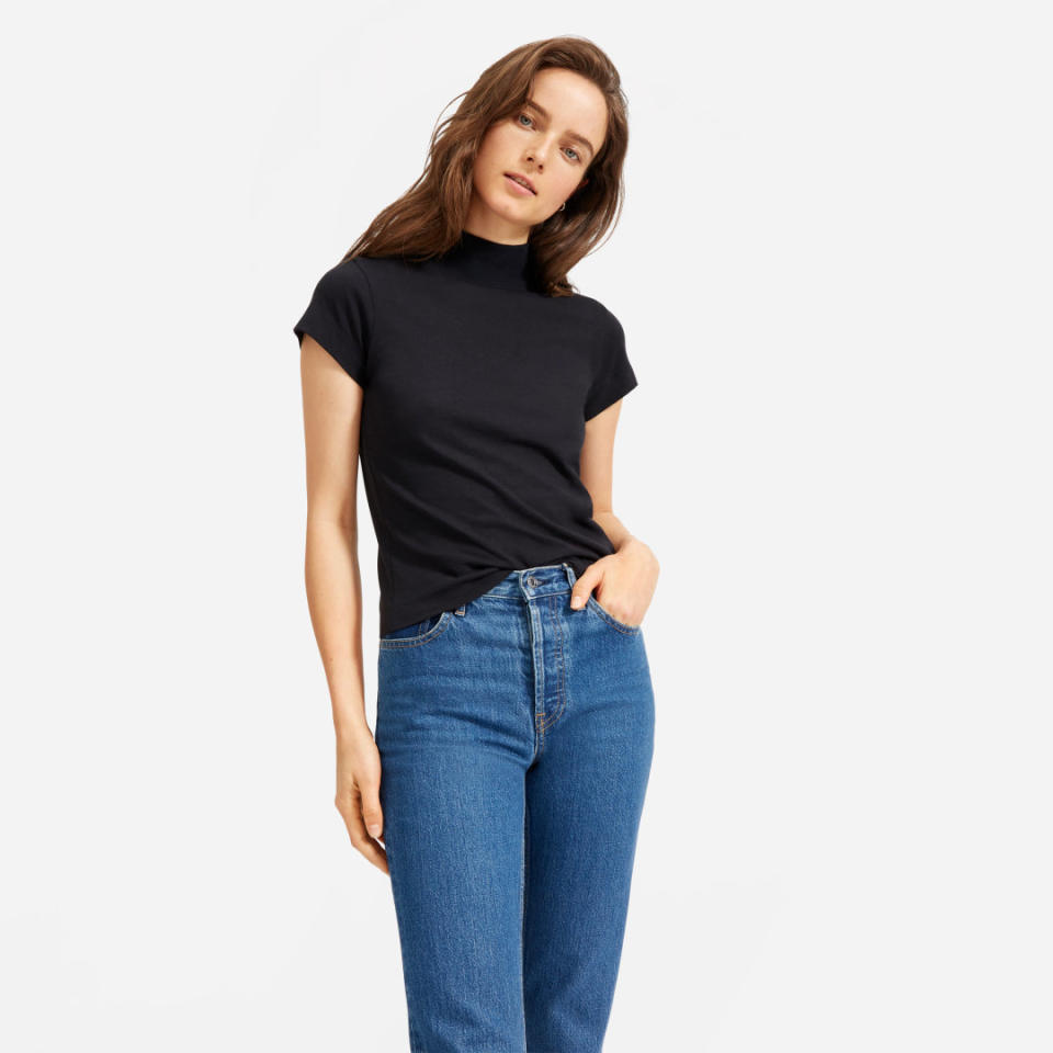 The Short-Sleeve Turtleneck Tee 