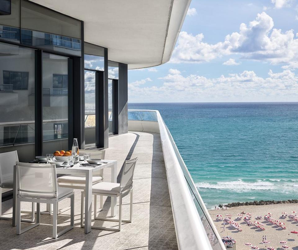 Beachfront Balcony