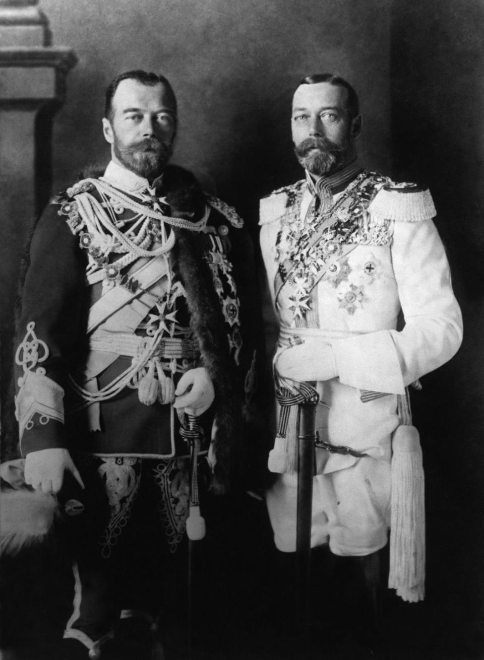 nicholas ii and george v