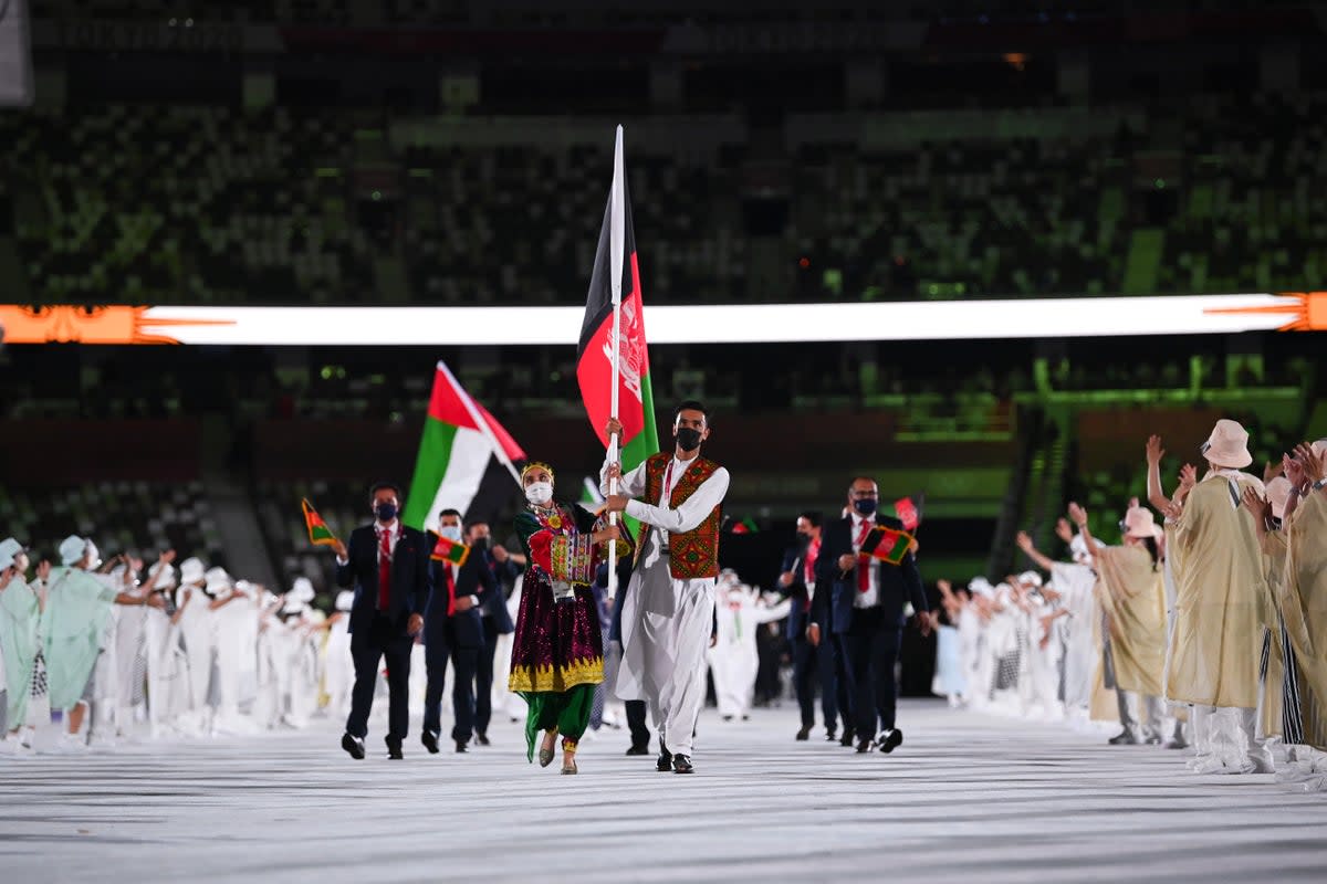 Kimia Yousofi will represent Afghanistan at the 2024 Olympics in Paris (Getty Images)