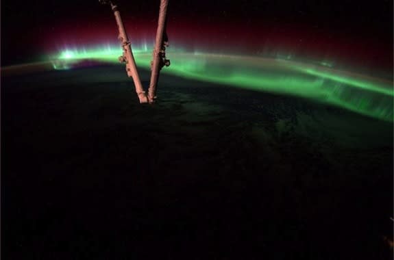 NASA astronaut Reid Wiseman captured this view from the International Space Station on Aug. 19, 2014.