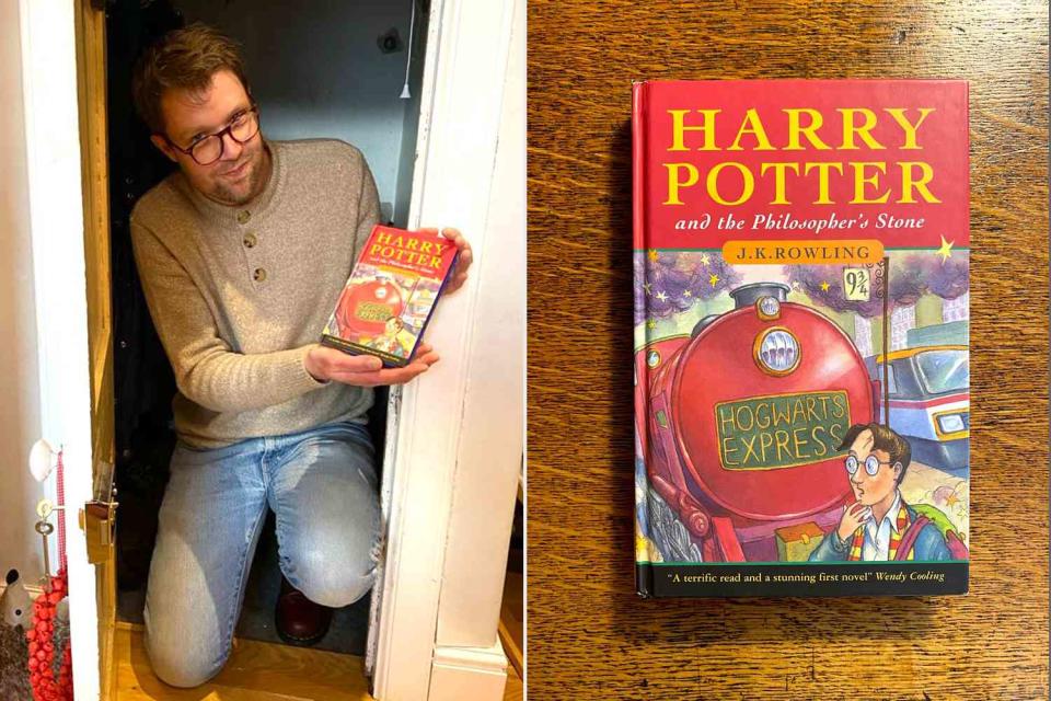 <p>HANSONS AUCTIONEERS</p> First edition Harry Potter book sells for $69,000
