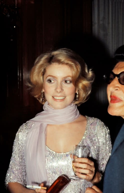 catherine deneuve and yves saint laurent - MY FRENCH COUNTRY HOME