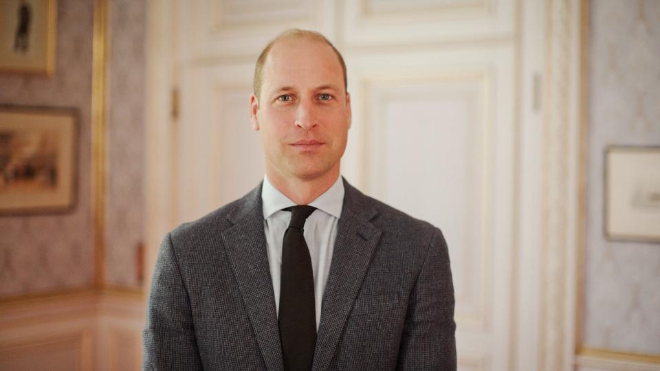 Prince William addresses The Earthshot Prize Innovation Summit in New York City via a pre-recorded speech on Sept. 21, 2022. The Prince of Wales, who created the Earthshot prizes to fight climate change, was unable to attend the summit in person following the Sept. 8 death of his grandmother, Queen Elizabeth II.