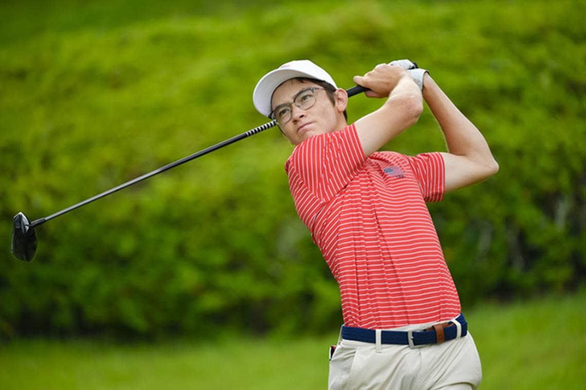 Billy Davis competed in last year’s Toyota Junior Golf Cup, where he placed third individually. He will compete on the USA team in this year’s tournament, which runs through June 21, 2024 . Photo taken on June 20, 2023, by Yuya Fujita.