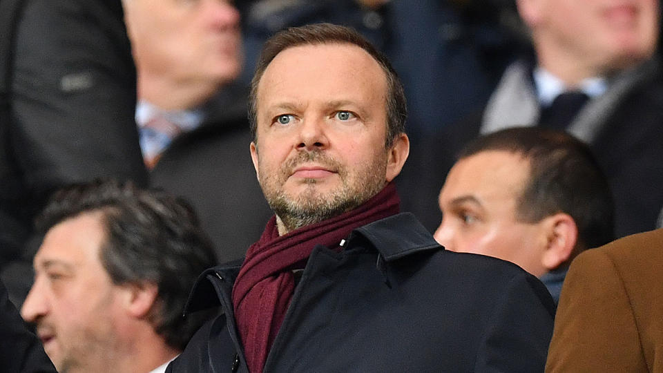 Manchester United executive vice-chairman Ed Woodward was the first casualty of the Super League among the English clubs. Pic: Getty