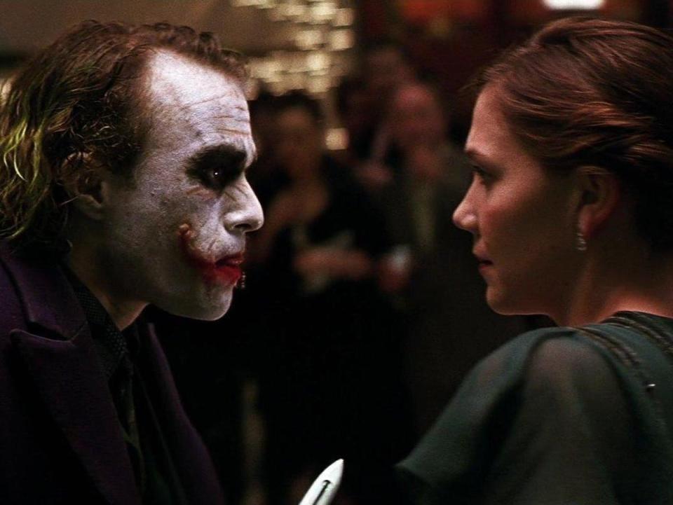 The Dark Knight (2008): By far the biggest commercial success of her career, The Dark Knight saw Gyllenhaal replace Katie Holmes (Batman Begins) as Assistant DA Rachel Dawes, Bruce Wayne’s love interest. (Warner Bros Pictures)