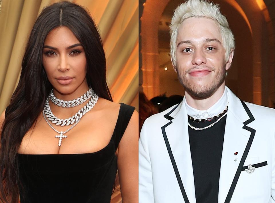 Kim Kardashian, Pete Davidson, Khloe Kardashian, Olivia Pierson