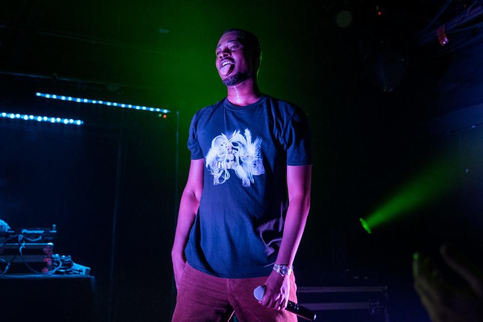 Rapper Danny Brown performs in 2019 at Empire.