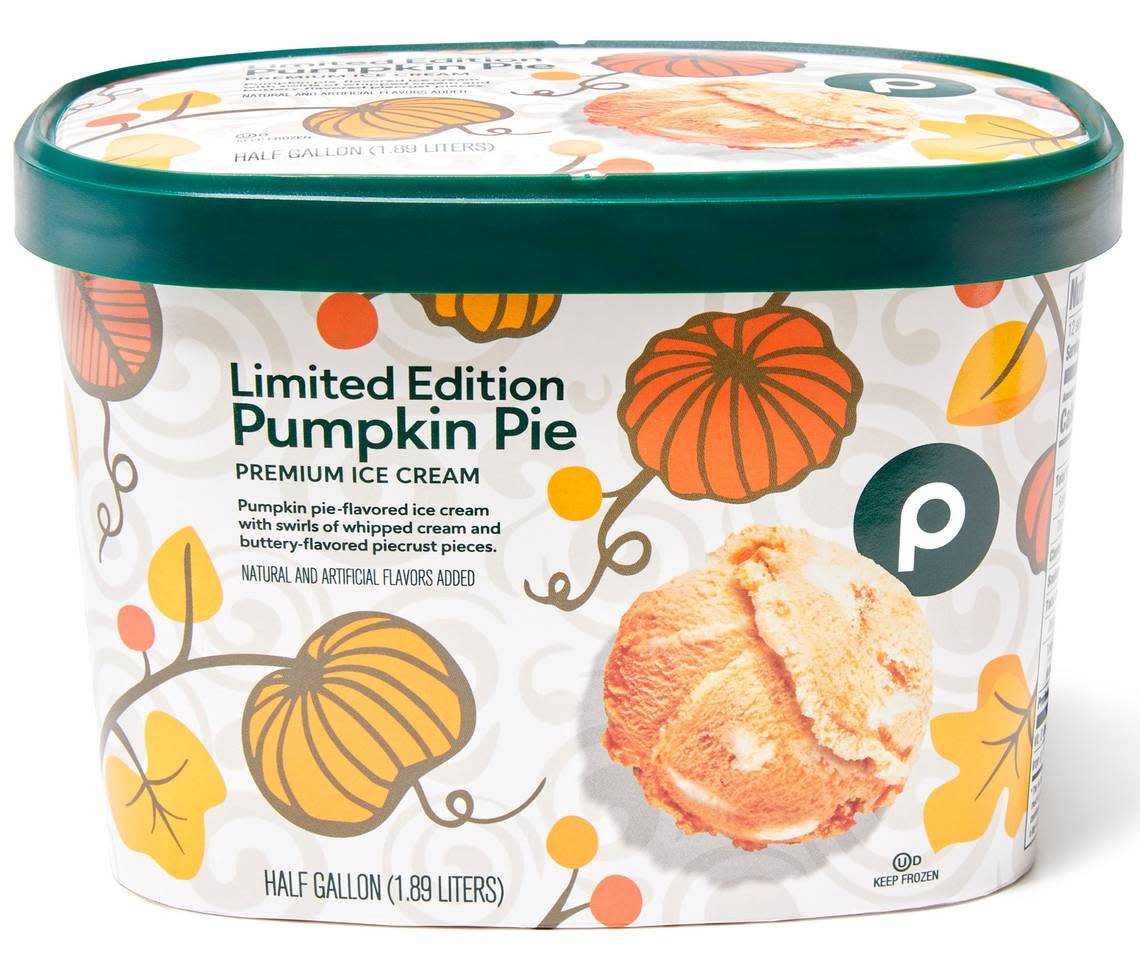 Publix’s Pumpkin Pie seasonal ice cream was first issued in 2009.