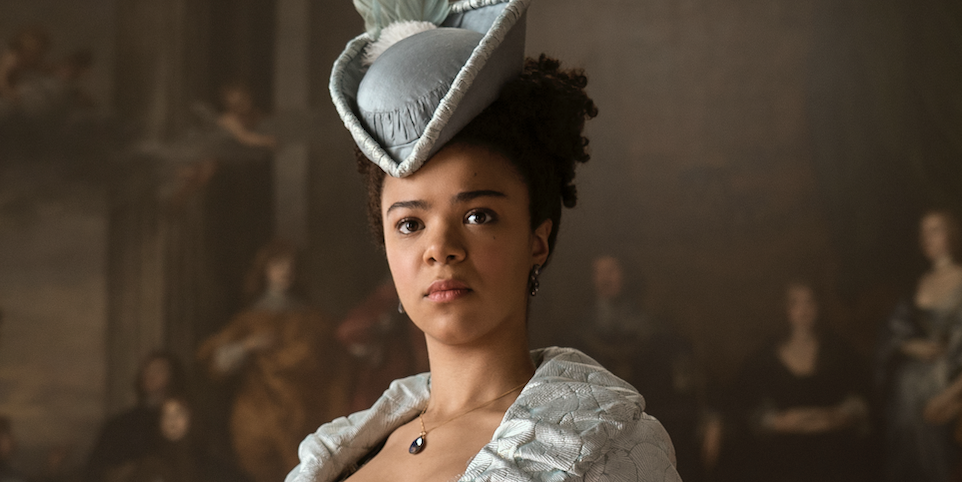 queen charlotte a bridgerton story india amarteifio as young queen charlotte in episode 101 of queen charlotte a bridgerton story