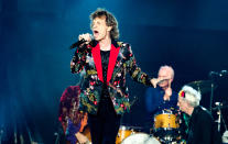 <p>The Stones are likely to win for <i>Blue & Lonesome</i>. This would be the legendary band’s third Grammy win — and their first in 23 years. They took Best Rock Album and Best Music Video, Short Form for 1994. (Photo: David Wolff – Patrick/Redferns ) </p>