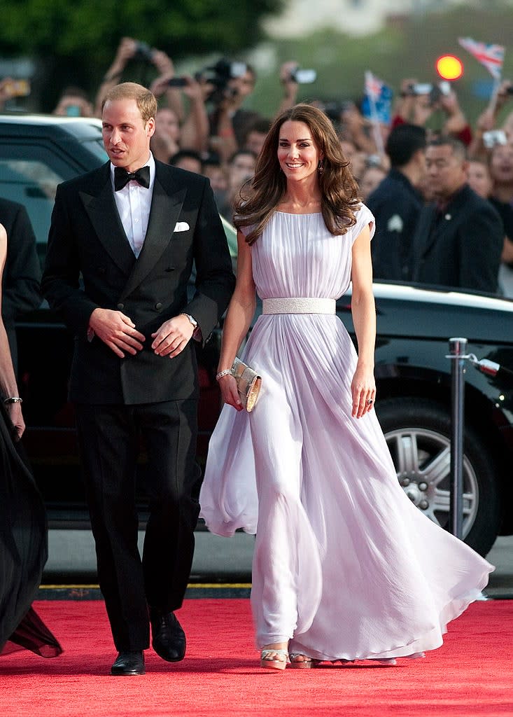 Prince William and Kate Middleton at the BAFTA Brits to Watch event in Los Angeles