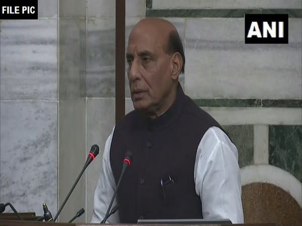 Defence Minister Rajnath Singh. (File photo)