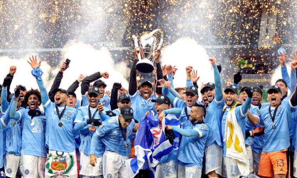 New York City FC players will lift MLS Cup in 2021