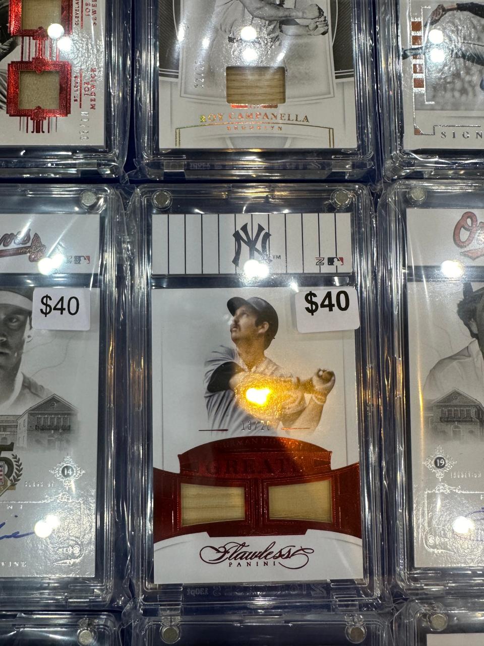 Thurman Munson card at 2024 National Sports Card Convention, at I-X Center.