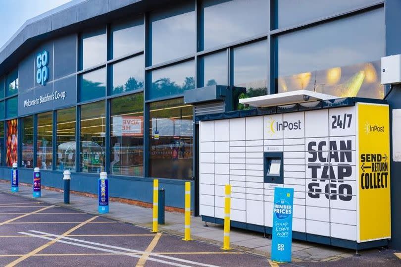 More Co-op stores will have parcel lockers