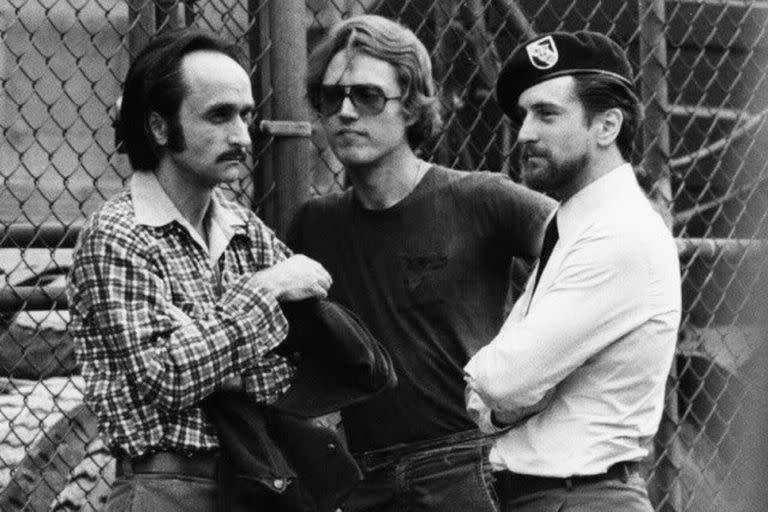 John Cazale, Christopher Walken y Robert De Niro