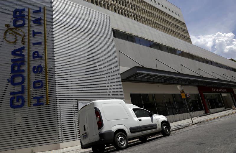 Gloria D'or Hospital, which is part of Rede D'Or Sao Luiz SA hospitals chain, is pictured in Rio de Janeiro